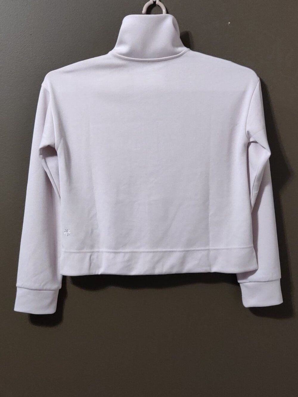 Athleta Seasoft 1/4 Zip Pullover Soft Baby Pink SIZE XS - Picture 5 of 6